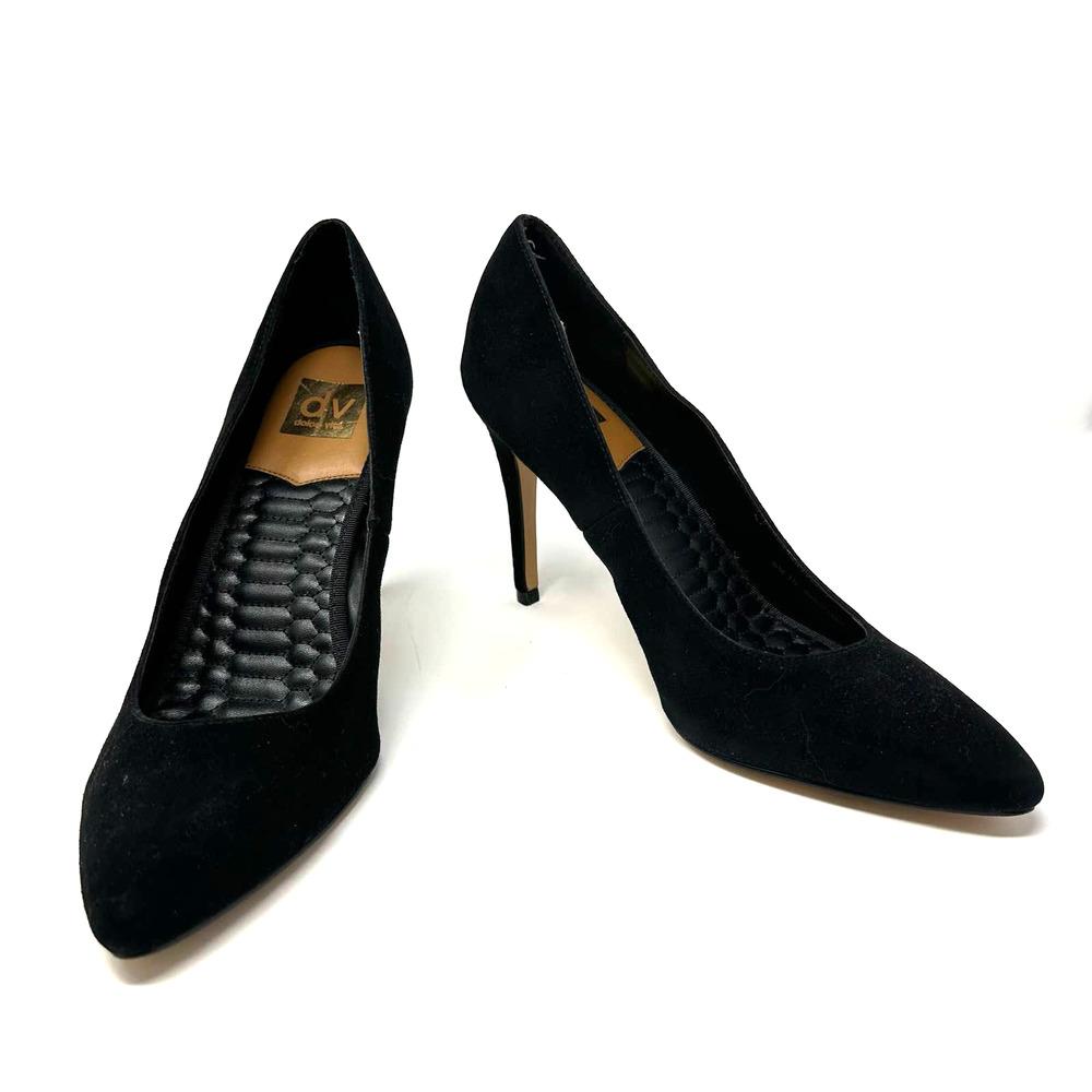 dv Dolce Vita size 10 black pointed toe pumps high heel